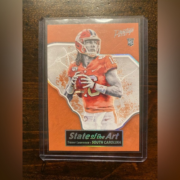 Trevor Lawrence Panini Prestige 2021 State of the Art Rookie Card - Picture 1 of 2
